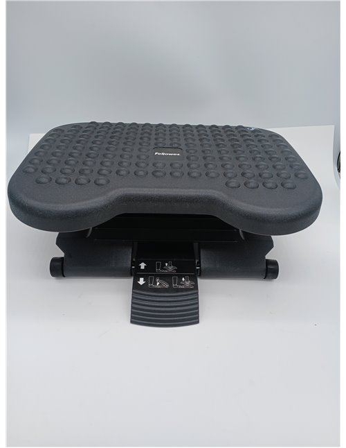 Fellowes Reposapiés Everyday Plus ergonómico con base antideslizante - Reposapiés para el escritorio - para oficina y hogar - Ne