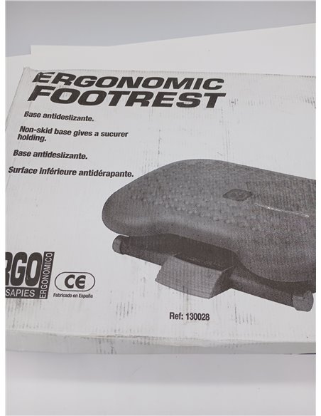 Fellowes Reposapiés Everyday Plus ergonómico con base antideslizante - Reposapiés para el escritorio - para oficina y hogar - Ne