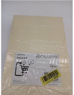 Pack 250 Cartulinas Color Crema Tamaño A4 180g 2