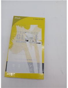 JETech Protector de Pantalla Cobertura Completa para Samsung Galaxy S24 Ultra 5G 6,8 Pulgadas, Cristal Vidrio Templado con Marco 2