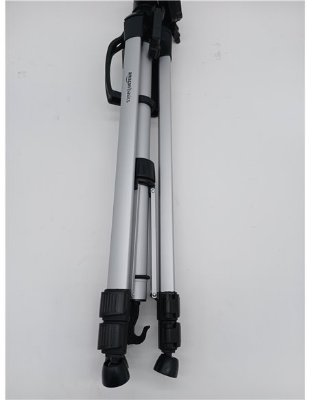 Amazon Basics Trípode para Cámara de 152cm/60in, Ligero, con Bolsa, Altura Ajustable, para Cámaras Réflex Digitales, Negro