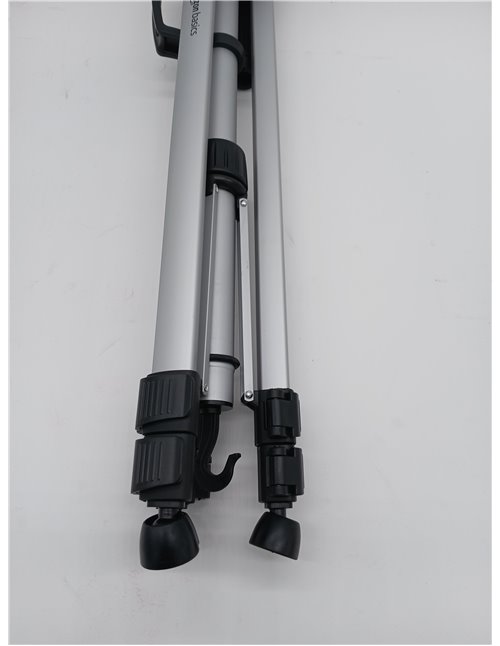Amazon Basics Trípode para Cámara de 152cm/60in, Ligero, con Bolsa, Altura Ajustable, para Cámaras Réflex Digitales, Negro