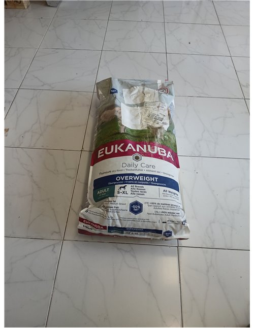 EUKANUBA Daily Care Low Fat Overweight Sterilized Dry Dog Food, 12 kg (Pack of 1)