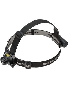 Brennenstuhl 1177310 LuxPremium SL AF, Linterna Frontal Recargable con Sensor, USB con luz roja para Exteriores, IP44, con LED O