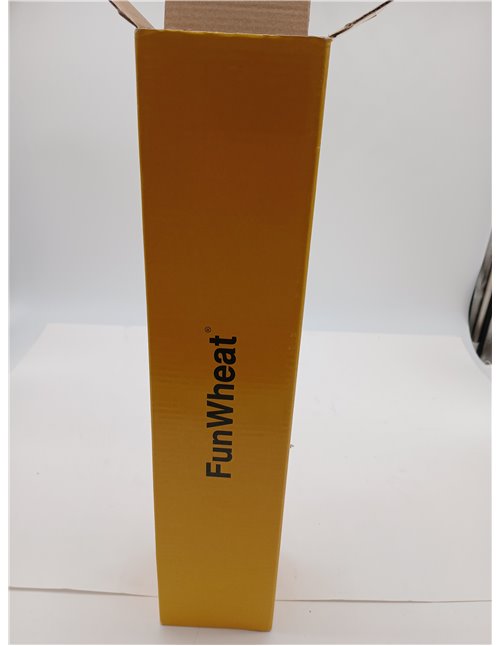 FunWheat Juego de 8 manteles Individuales Redondos Trenzados para Mesa de Comedor, Tejidos, Lavables, Antideslizantes, 38 cm (Ve