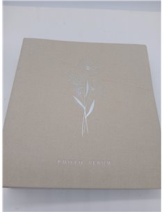 Lanpn Álbum de Fotos de A4 50 con Bolsillos, pequeño Ropa álbum de Fotos Vertical Bolsillo Begie