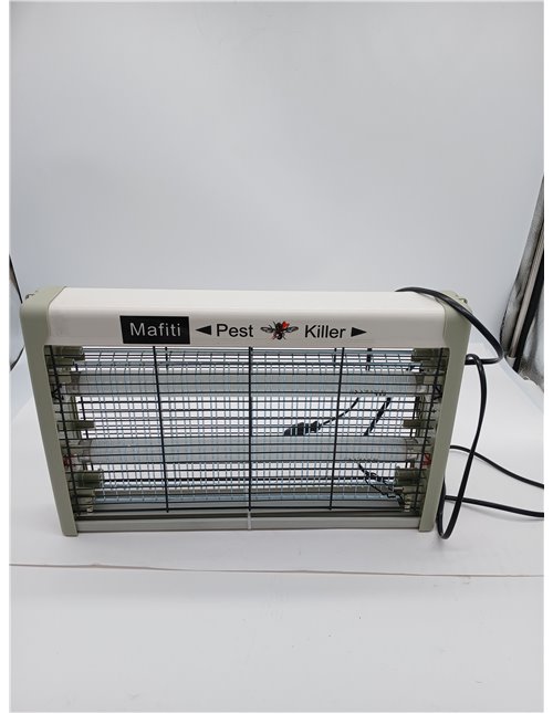 mafiti MS600Plus Eléctrico Mata Mosquitos, 20W Trampa de Insectos con Luz UV, Mata Moscas con 2 Bombillas de reemplazo, Polillas