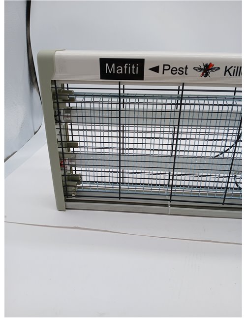 mafiti MS600Plus Eléctrico Mata Mosquitos, 20W Trampa de Insectos con Luz UV, Mata Moscas con 2 Bombillas de reemplazo, Polillas