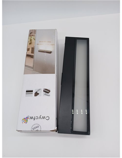 Lightess 18W 30CM Apliques de Pared LED Lámpara de Pared Interior Luz Moderna Agradable Luz de Aluminio Iluminación para Salón D