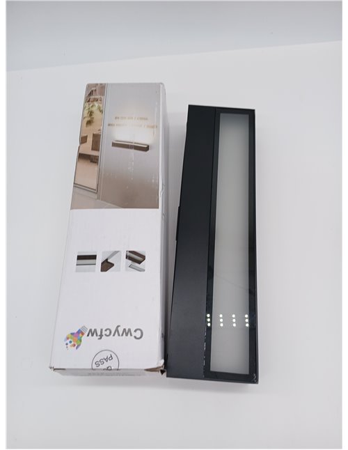 Lightess 18W 30CM Apliques de Pared LED Lámpara de Pared Interior Luz Moderna Agradable Luz de Aluminio Iluminación para Salón D