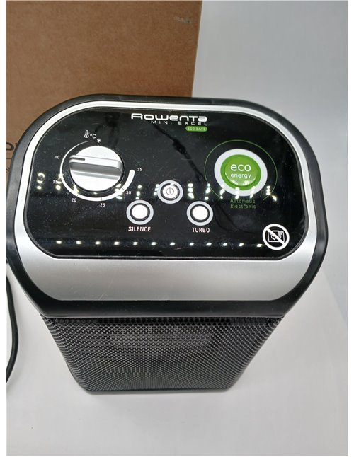 Rowenta Intense Comfort, Calefactor, 2000 W de potencia, bajo consumo, silencioso, apagado automático, 2 Modos Eco/Turbo, Calien