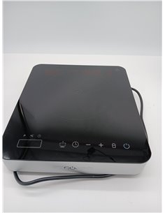 Cecotec Portable Induction Hob 1 Fire Full Magma Single. 2000W, Glazed Glass Design, 10 Power Levels, Touch Control, Adjustable  2