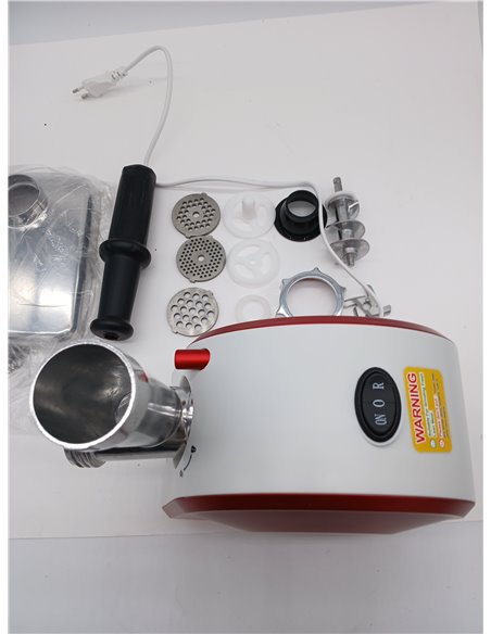 Edihome, Picadora de Carne Eléctrica, Marcha avance y Retroceso, Máquina para picar Carne Profesional, 2200W, Multifuncional con