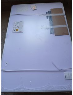 VIZ-PRO Pizarra blanca grande 180 x 120 cm, magnética con marco de aluminio, ideal para oficina, escuela y hogar 2