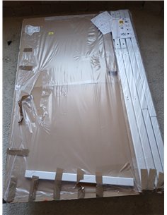 VIZ-PRO Double-sided mobile whiteboard, 1800 x 1200 mm 2
