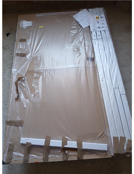 VIZ-PRO Double-sided mobile whiteboard, 1800 x 1200 mm