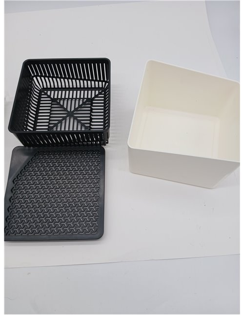 WENKO Deshumidificador Mod Cube, 1000 g, para habitaciones de hasta 80 m³, previene moho y malos olores, sin electricidad, silen