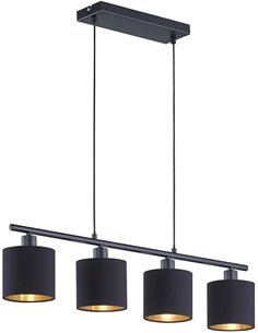 Reality R30334079 Colgante, Color Negro Mate