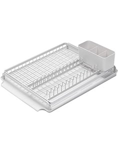 Brabantia Escurreplatos, Gris Claro, 49 x 38.5 x 14 cm