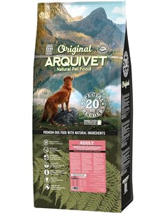 Arquivet Original Adult - Adult Dog Food - Salmon and Rice - Dog Food - Dry Dog Food - Dog Food - Healthy Food - 20 kg