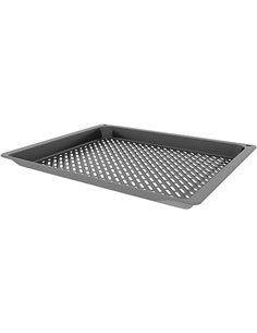 Bosch - Bandeja Air Fry, Compatible con Hornos, Serie 8, Color Gris, HEZ629070