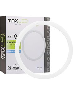 T9 Tubo LED Circular G10Q Φ40cm 29W 2400LM 6500K Blanco Fría Alternativa a Las Lámparas Fluorescentes Clásicas T9 Bombilla Redon