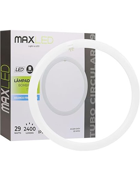 T9 Tubo LED Circular G10Q Φ40cm 29W 2400LM 6500K Blanco Fría Alternativa a Las Lámparas Fluorescentes Clásicas T9 Bombilla Redon
