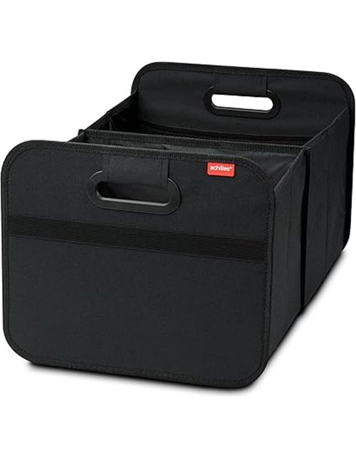 achilles Car Trunk Organizer - XL Folding Box with Net Pocket - Compact and Water-Repellent - Ideal for Versatile Storage - Inte