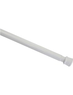GARDINIA Barra de metal para cortinas, Extensible, Montaje sin tornillos ni taladros, Diámetro 23/26 mm, Longitud 60-100 cm cm, 
