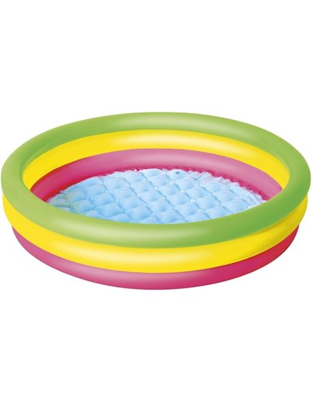 BESTWAY 51104 - Piscina Hinchable Infantil Summer Ø102x25 cm