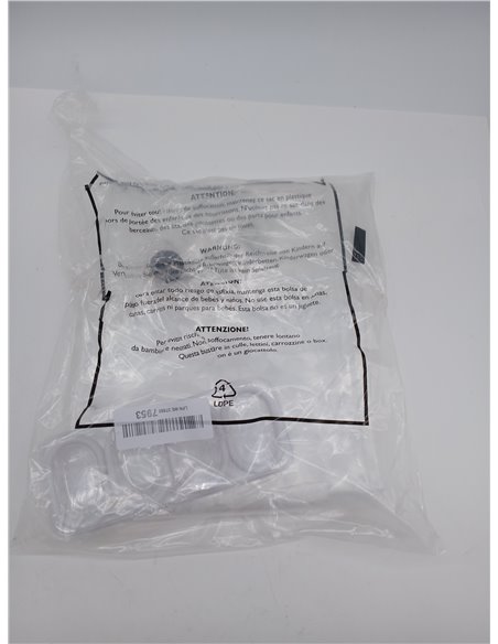 WELTRXE Anti-Mould Shower Curtain 92 x 180 cm EVA Waterproof with 6 Rings and Magnetic Bottom Weight, 0.15 mm Semi-Transparent B