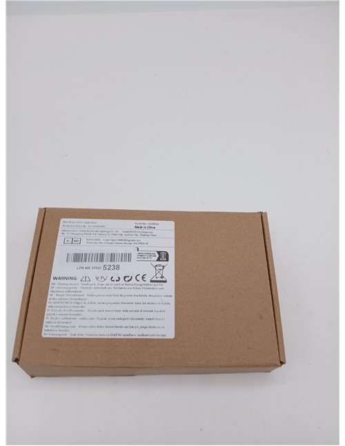 Guirnalda de luces LED impermeable para exteriores con pilas, 5 m, 50 bombillas LED blanco cálido. Iluminación de Navidad para h