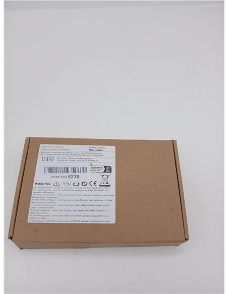 Guirnalda de luces LED impermeable para exteriores con pilas, 5 m, 50 bombillas LED blanco cálido. Iluminación de Navidad para h