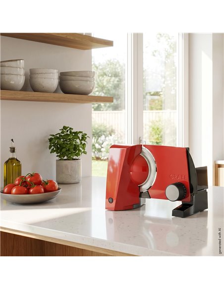 Graef S 10003 Cortafiambres, 170 W, Aluminio, Rojo