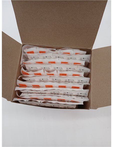 Kruuse Agujas Desechables 0,5 X 16 Mm, 25gx5/8", Naranja, Caja 100 Uds
