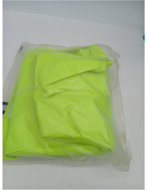 Zellar Impermeable para Perros con Capucha y Collar Agujero y Tiras reflectoras seguras, Ultra-Light Transpirable Impermeable 10