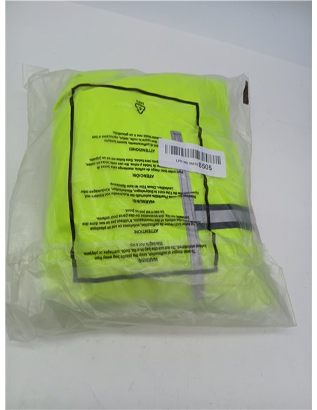 Zellar Impermeable para Perros con Capucha y Collar Agujero y Tiras reflectoras seguras, Ultra-Light Transpirable Impermeable 10