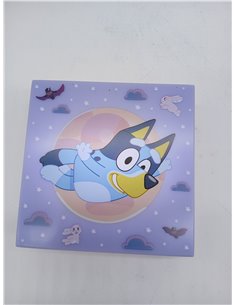 Paladone Bluey Lámpara nocturna con sensor automático, brillo ajustable, luz led adhesiva para pared, funciona con pilas, para d 2