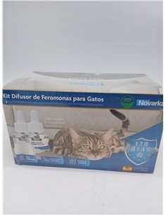 Novarka kit difusor de feromonas para gatos + 6 recambios