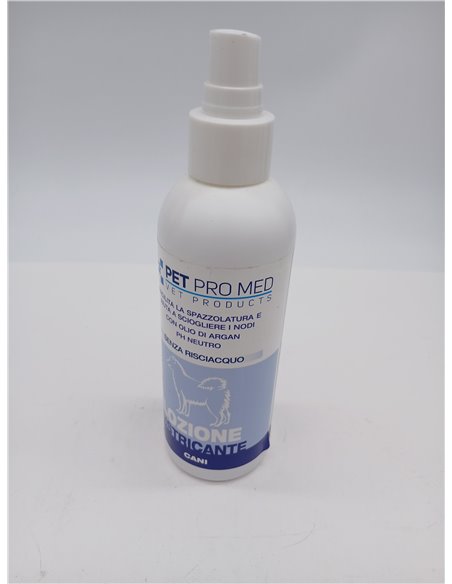 Loción desenredante – Facilita el cepillado y ayuda a desenredar los nudos del pelo del perro – 1 botella de 200 ml