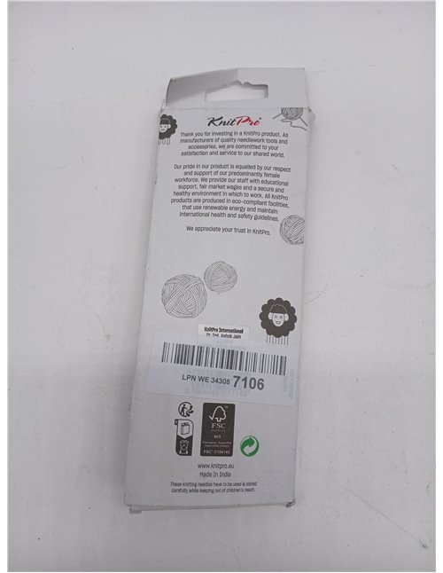 KnitPro - KnitPro Nova Metal Circular Needles (80 cm, 4.00) - 1 Unit