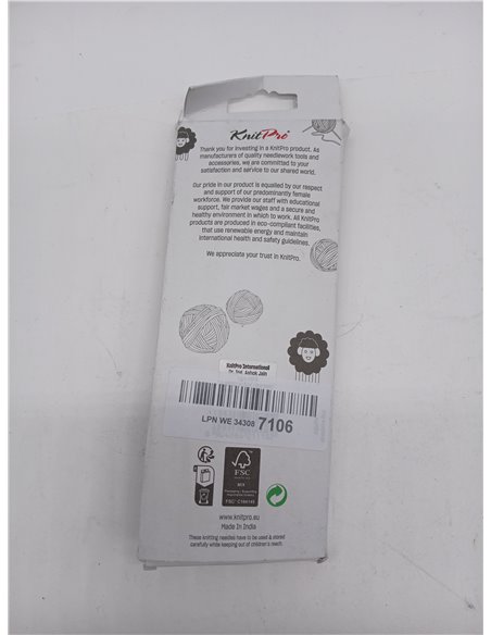 KnitPro - KnitPro Nova Metal Circular Needles (80 cm, 4.00) - 1 Unit