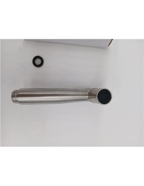 Rociador de Bidé de Mano-MUMENG Alcachofa Ducha Alta PresióN de Acero Inoxidable con Conector G1/2 Pulgadas,Pulverizador para Bi