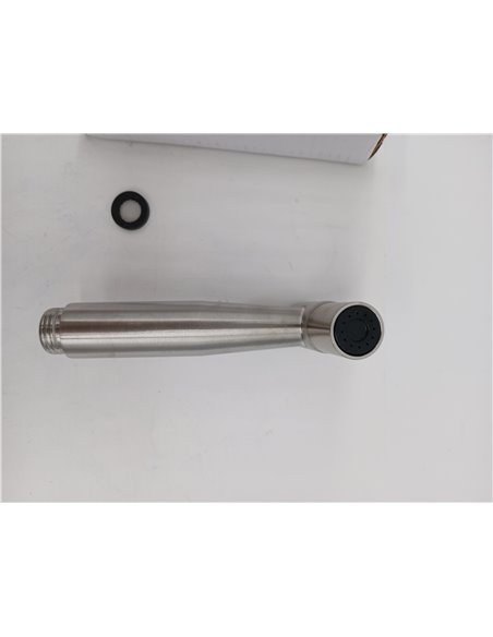 Rociador de Bidé de Mano-MUMENG Alcachofa Ducha Alta PresióN de Acero Inoxidable con Conector G1/2 Pulgadas,Pulverizador para Bi