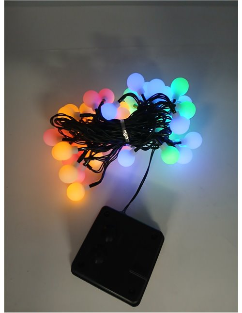 Guirnalda Solar Exterior 7M, 50LED Cadena de Luces Con 8 Modos - Impermeable Decorativa Para Navidad, Fiestas, Jardines, Boda, P