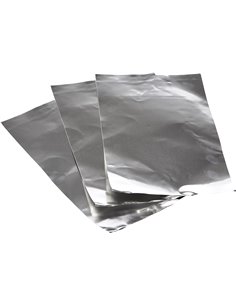 Rayher Láminas aluminio para grabar, plata, 3 ud, 20x30 cm, manualidades 3D y Scrapbooking, 2707022