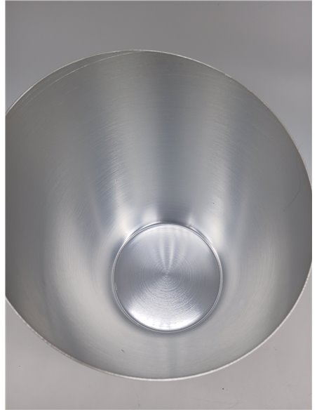 Cubitera Metálica Profesional Alloy 5L - Para 2 Botellas de Vino o Champagne - Diseño Elegante en Aluminio color Vintage