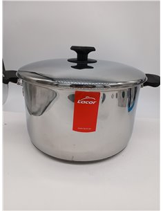 LACOR - 88128- Olla con Tapa Nova Ladycor 28cm INOX. 2
