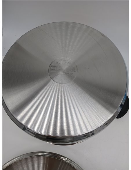 LACOR - 88128- Olla con Tapa Nova Ladycor 28cm INOX.