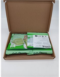 OSDUE Golosina de Hierba Gatera para Gatos,120g Palillos de Hierba gatera para Gatos Palillo Masticable de Hierbas para Gato, 24 2